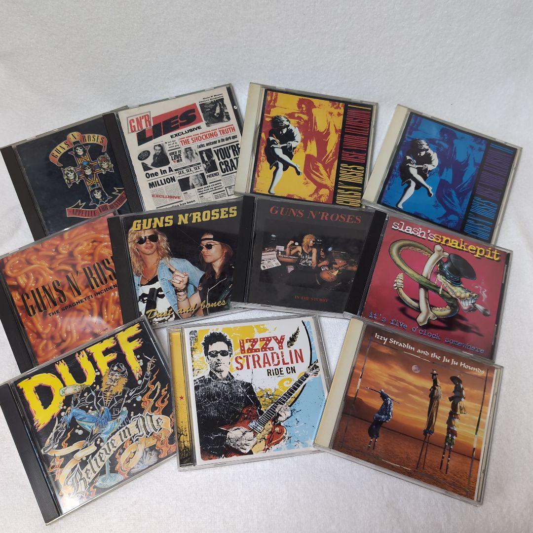 Guns&Roses スラッシュ　ダフ　イジー　CDセット