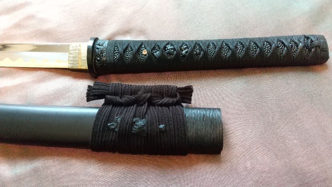 【互の目刃紋】模造刀 舞踊 模擬刀 拵え 喰出し鍔 刀剣 日本刀 刀