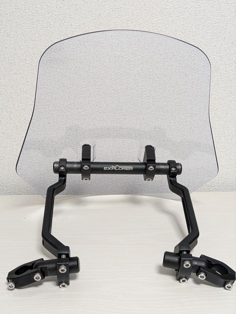 【ZETA】エクスプローラー ウィンドシールドと【カエディア】ハンドガード