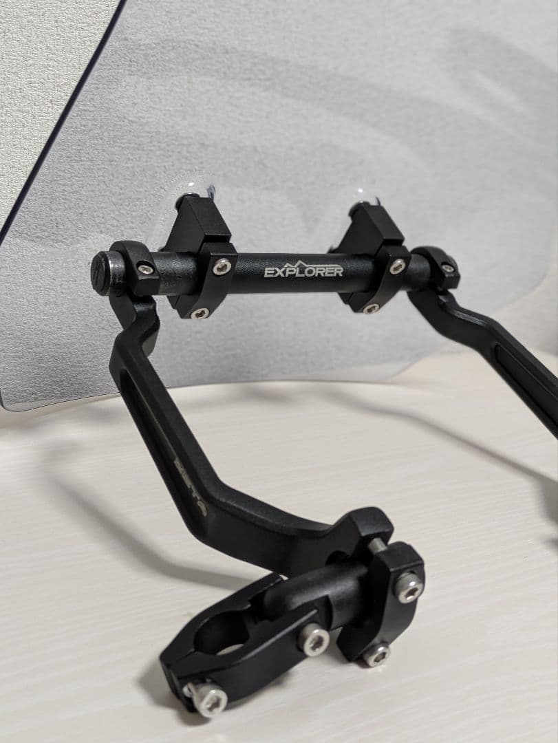 【ZETA】エクスプローラー ウィンドシールドと【カエディア】ハンドガード