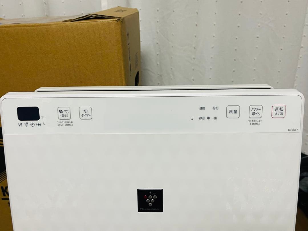 ちな SHARP 加湿空気清浄機 KC-30T7-W 新品未使用