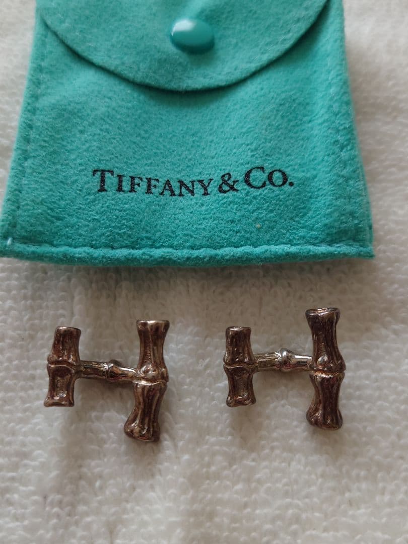 Tiffany & Co. 　ティファニーカフリンクス　　付属の箱、袋付き