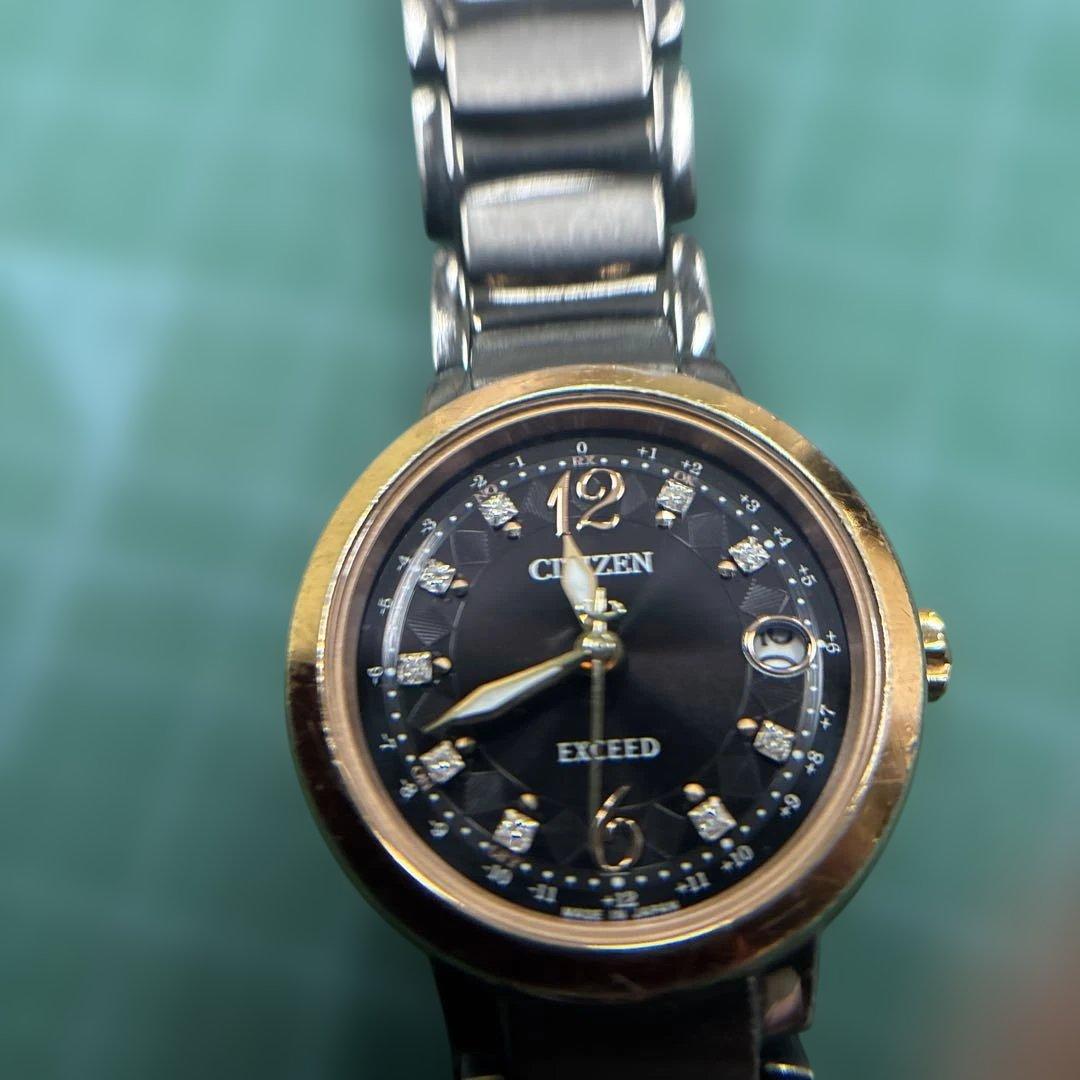 n*o様 Citizen Exceed ソーラー電波腕時計　レディース