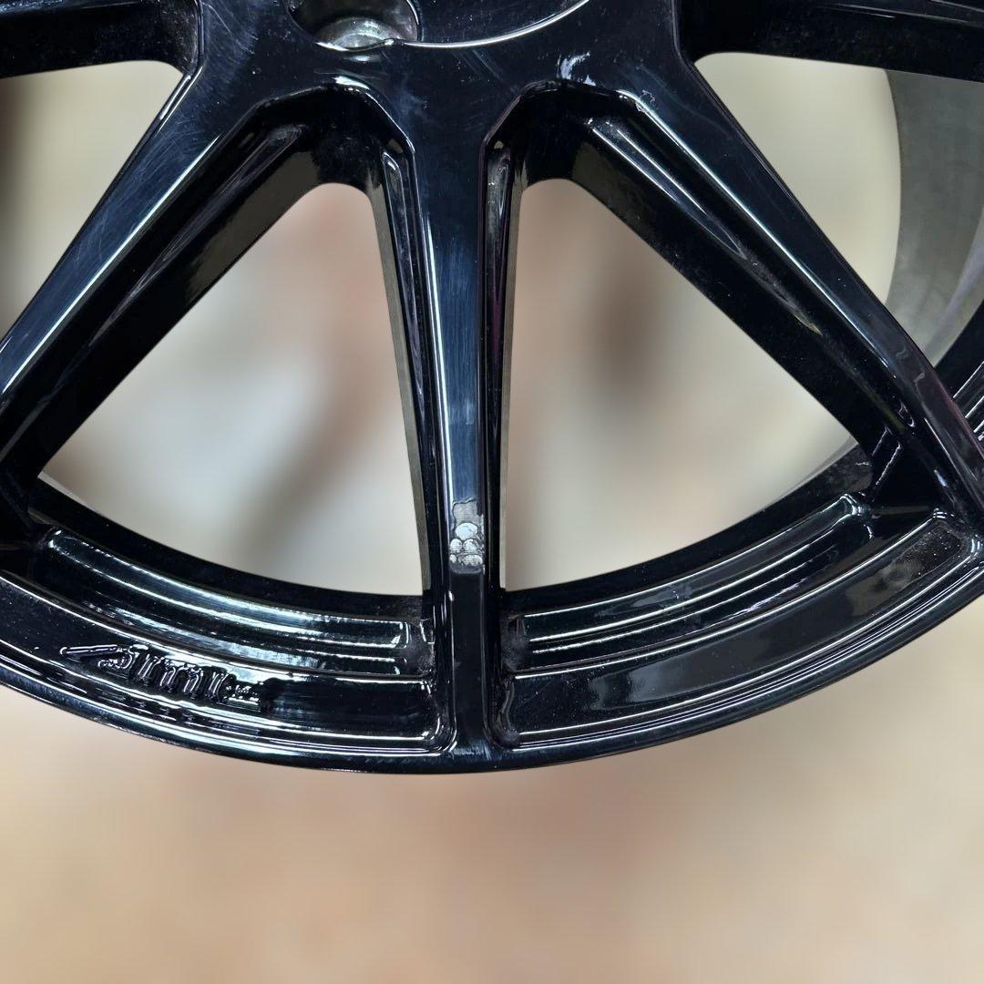 アルー　17インチ ブラック 多スポークホイール 4本セット