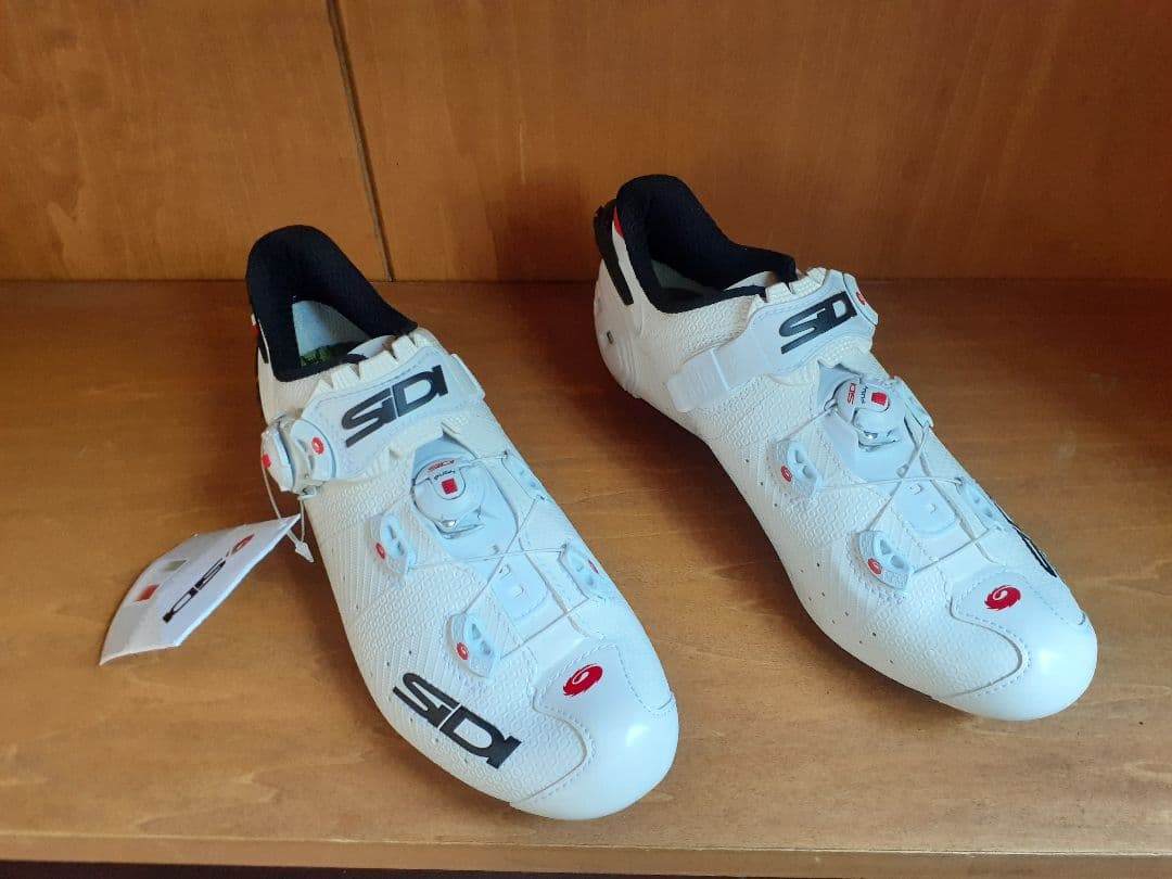 【新品】SIDI　WIRE 2 CARBON　ホワイト/ホワイト　サイズ40