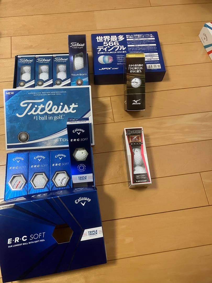 XXIO Callaway Srixon ゴルフボール12球×3セットと3球