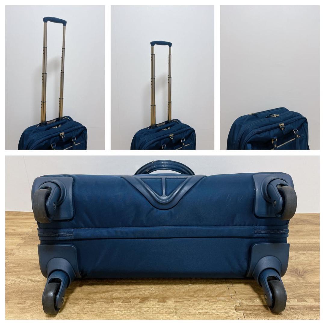 特価】サムソナイト　スピナートート　スーツケース 　2WAY ネイビー 機内持込