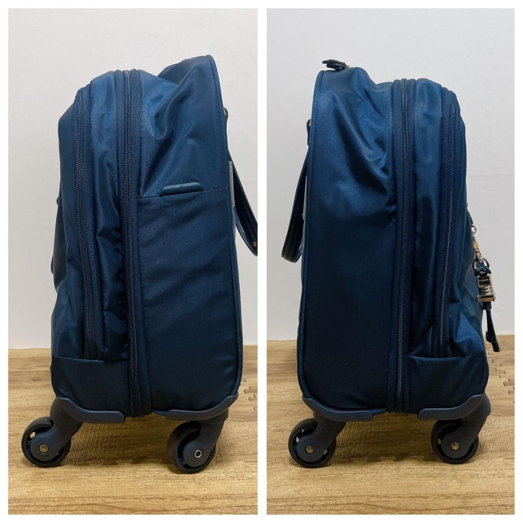 特価】サムソナイト　スピナートート　スーツケース 　2WAY ネイビー 機内持込