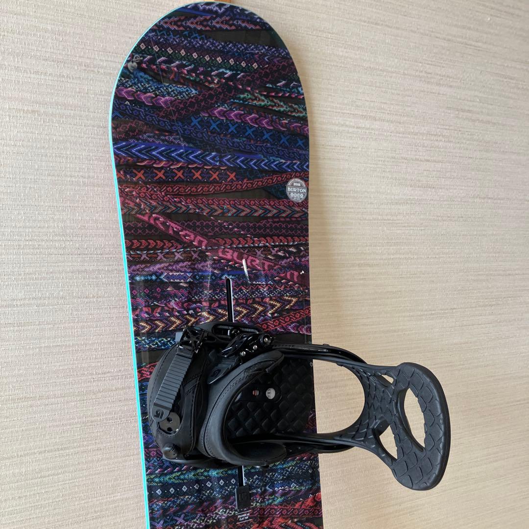 Burton Feather フェザー 140 スノーボード バインディング付き