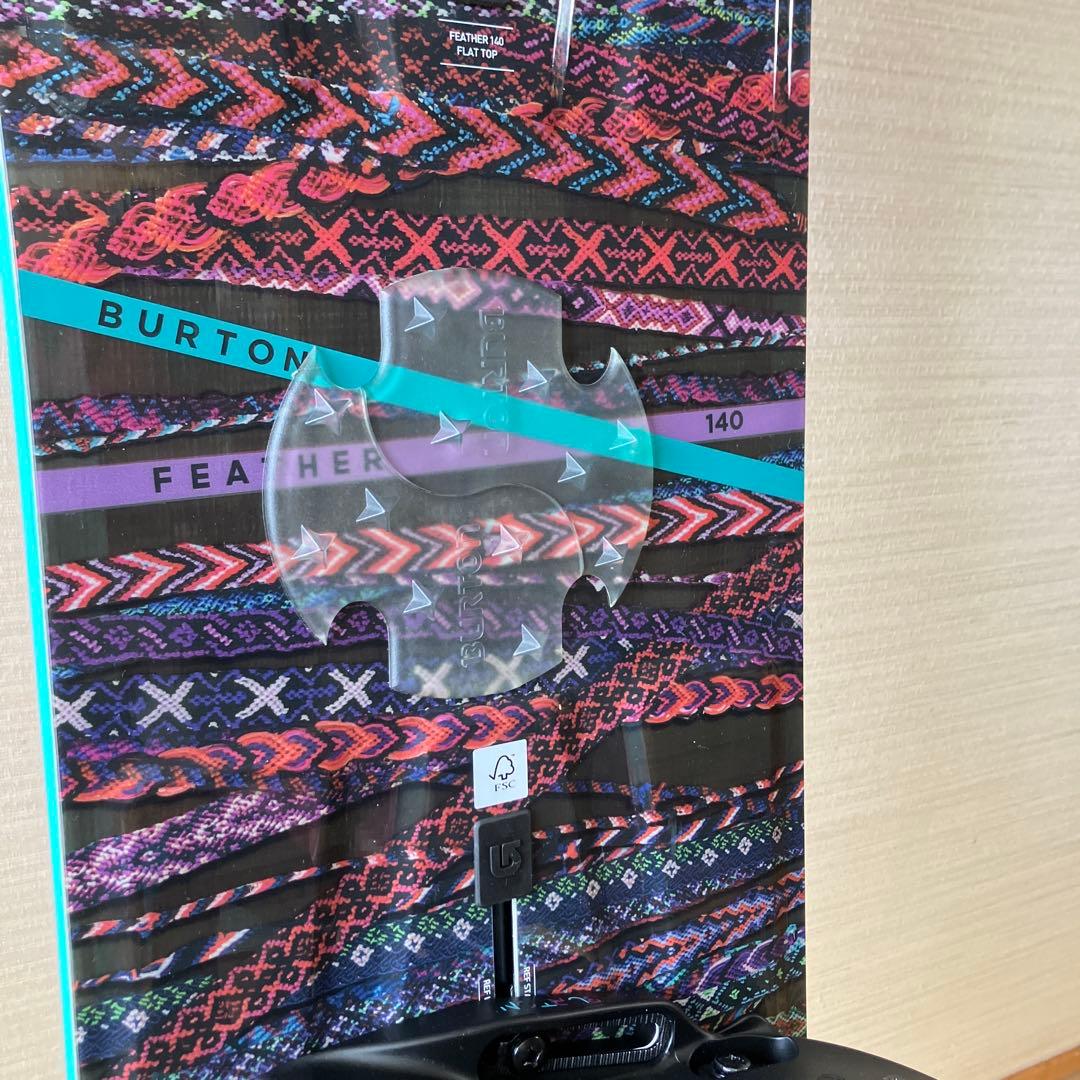 Burton Feather フェザー 140 スノーボード バインディング付き