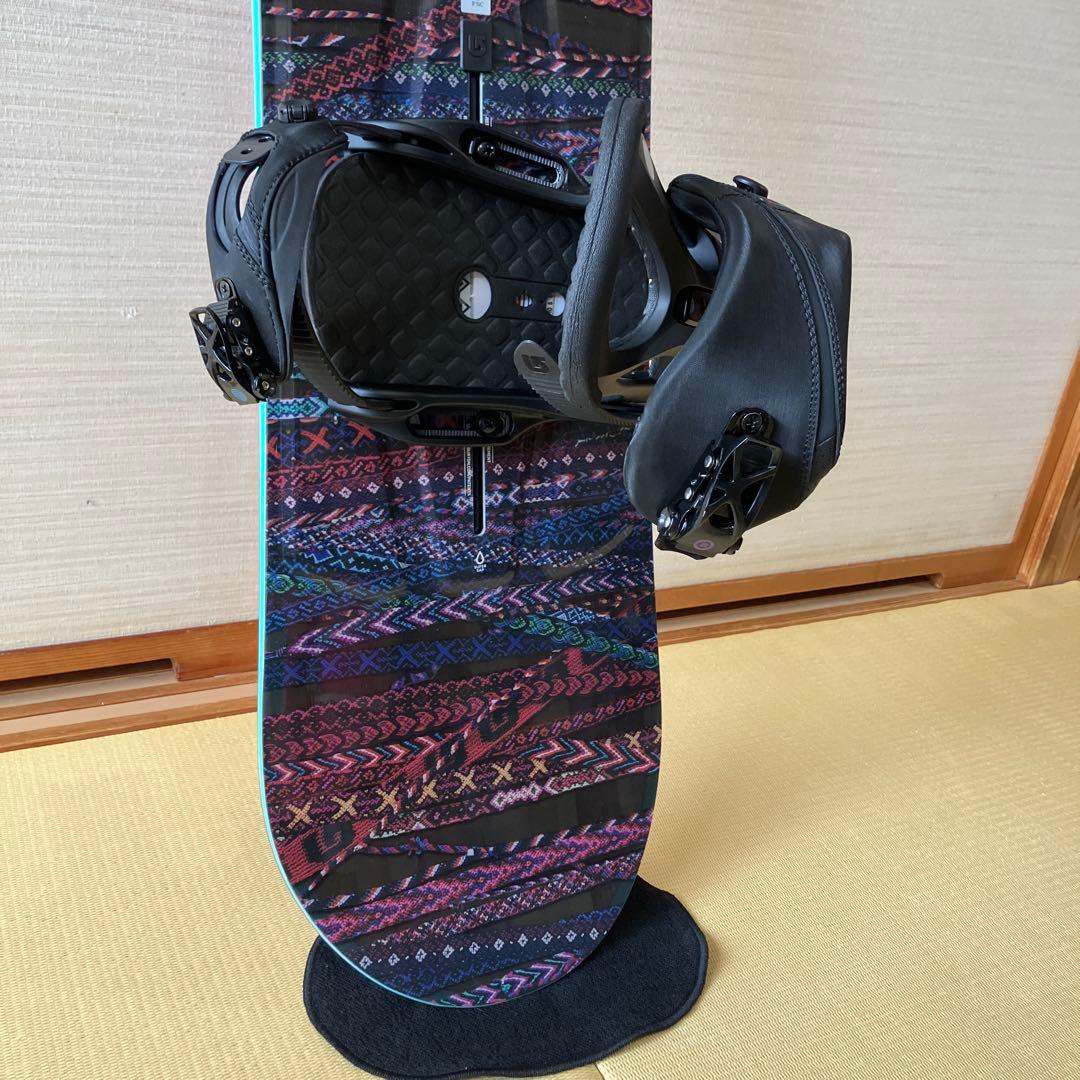 Burton Feather フェザー 140 スノーボード バインディング付き