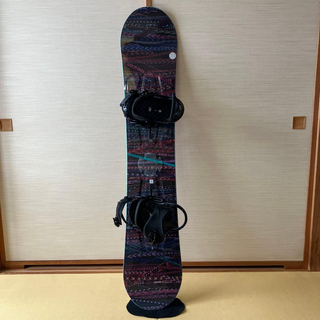 Burton Feather フェザー 140 スノーボード バインディング付き