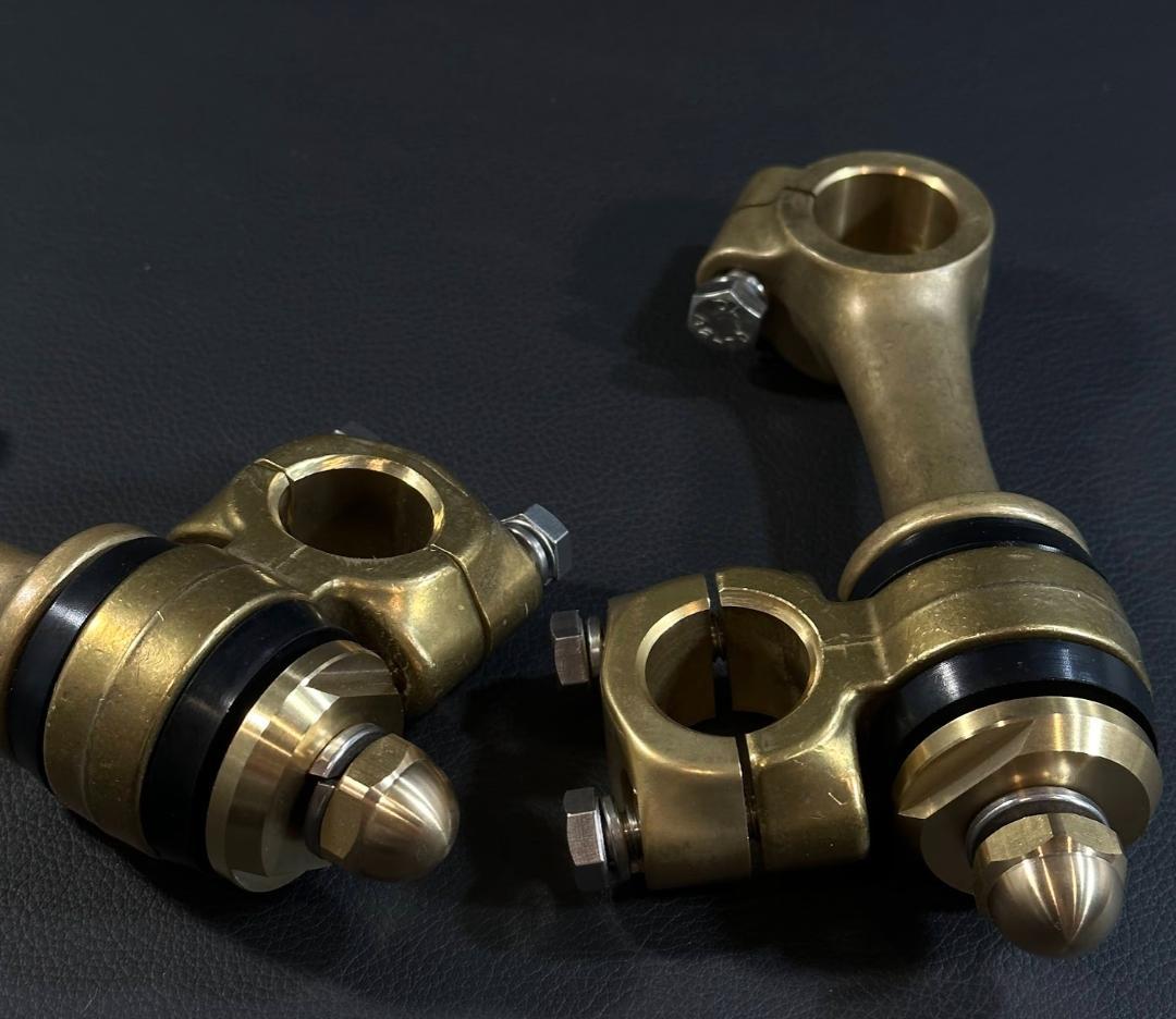 4インチ ハーレー ドッグボーンライザー FLANDERS チョッパ m857