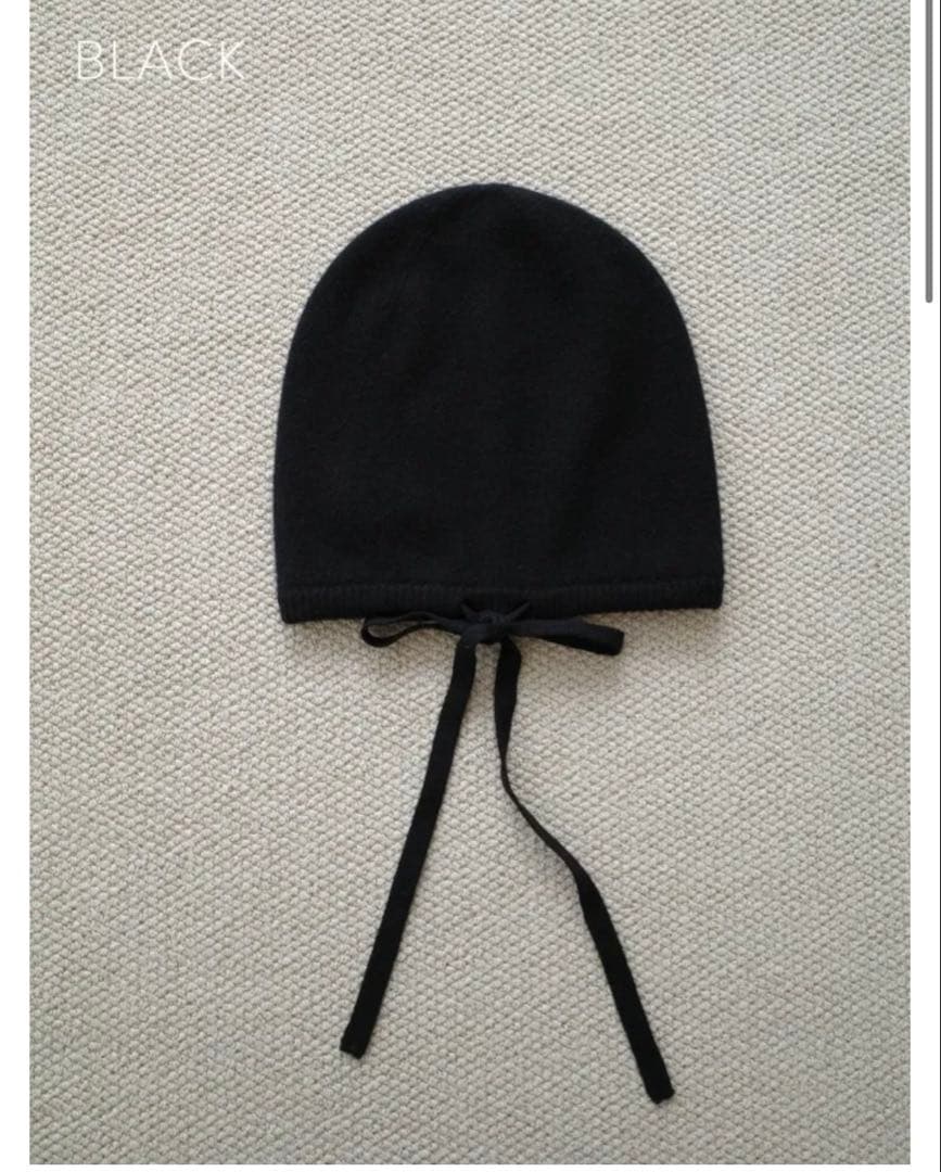 Bucktail Knit Beanie black 新品未使用