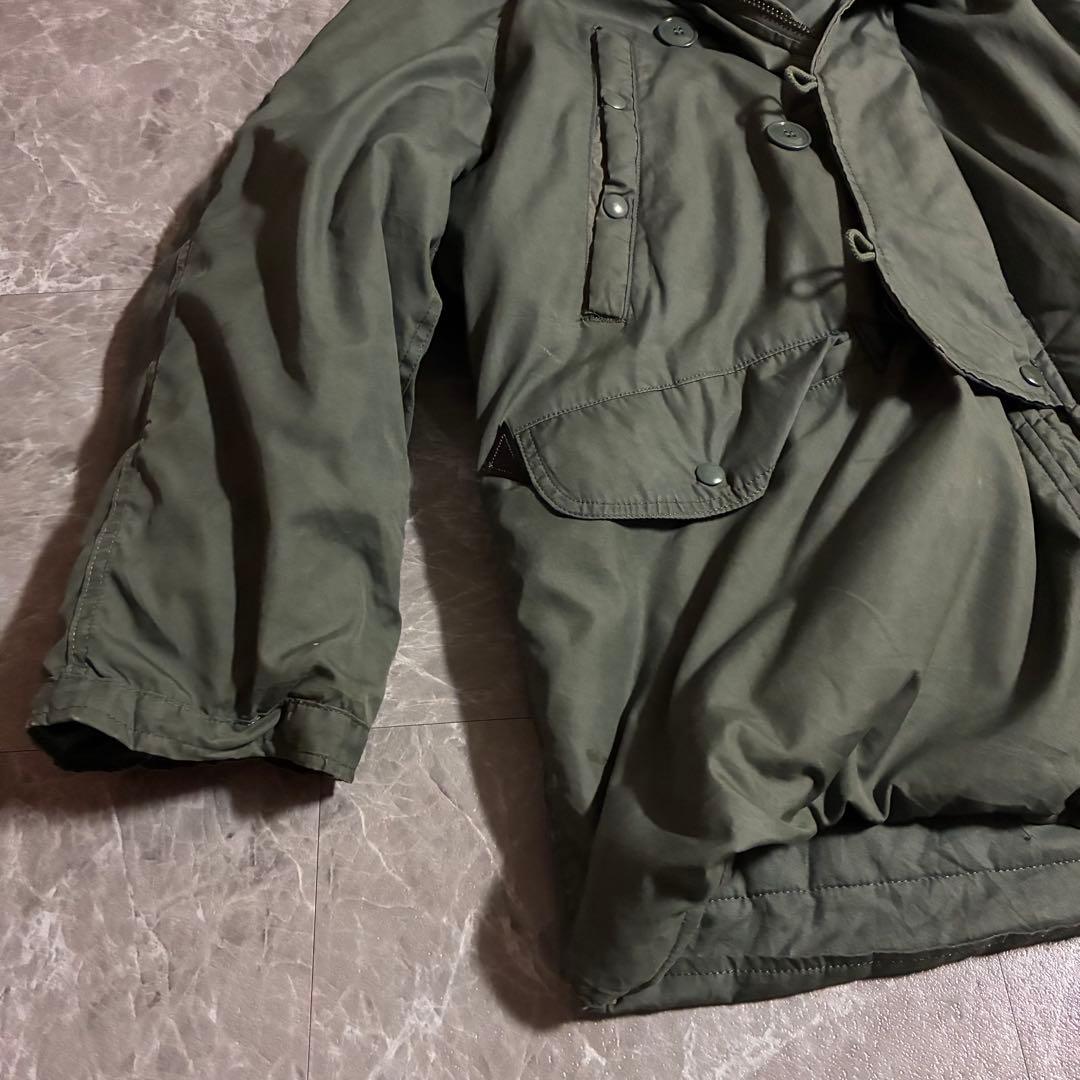 【希少】80s USミリタリー N-3B 米軍本物 フライトジャケット M