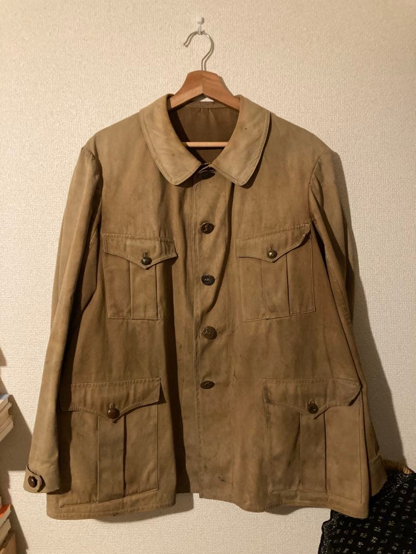 40sフランス　ヴィンテージハンティングジャケット　メティス