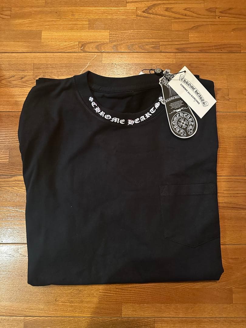 chrome hearts ネックロゴ Tシャツ
