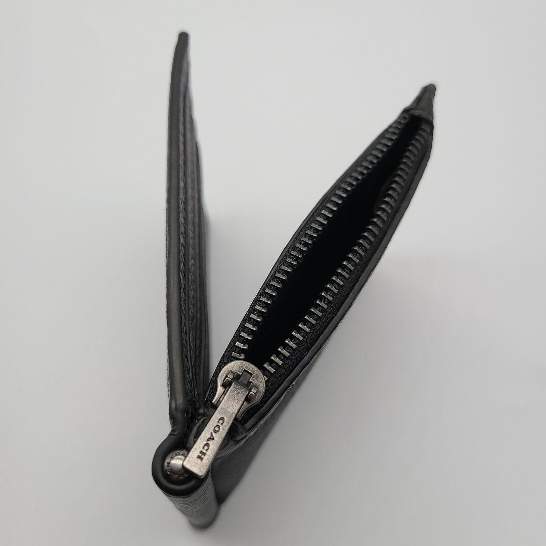 COACH マネークリップ 新品 ブラック 新作 お札入れ 小銭入れ 限定品