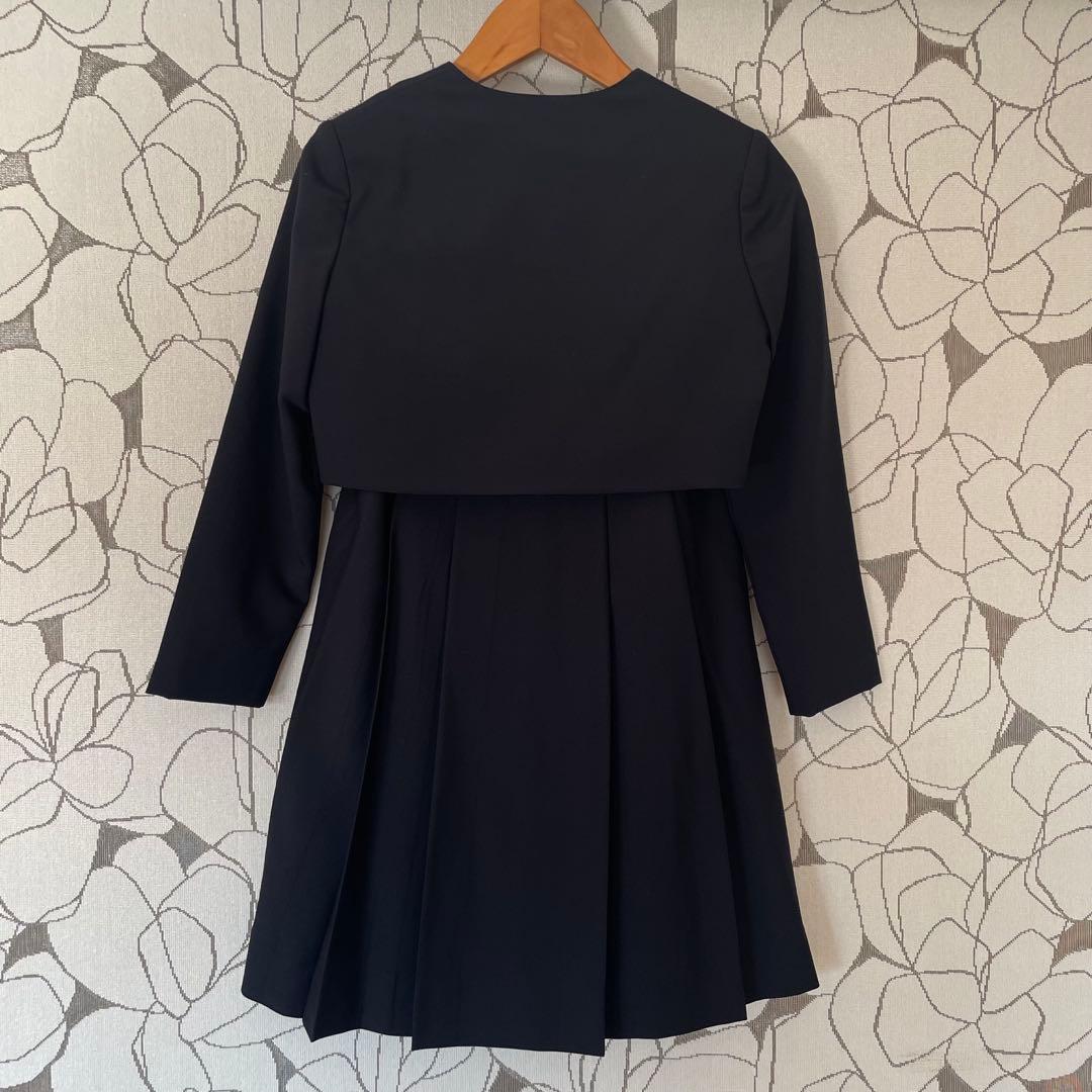 【美品】130 MIKIHOUSE アンサンブル ワンピース ジャケット 受験