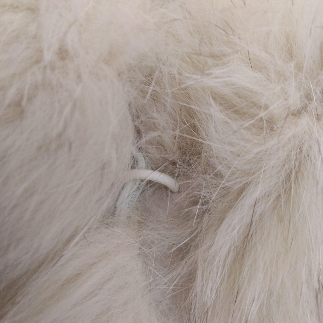 【Molly】未着用❗希少13号サガフォックス 肉厚高級毛皮 ファーコート