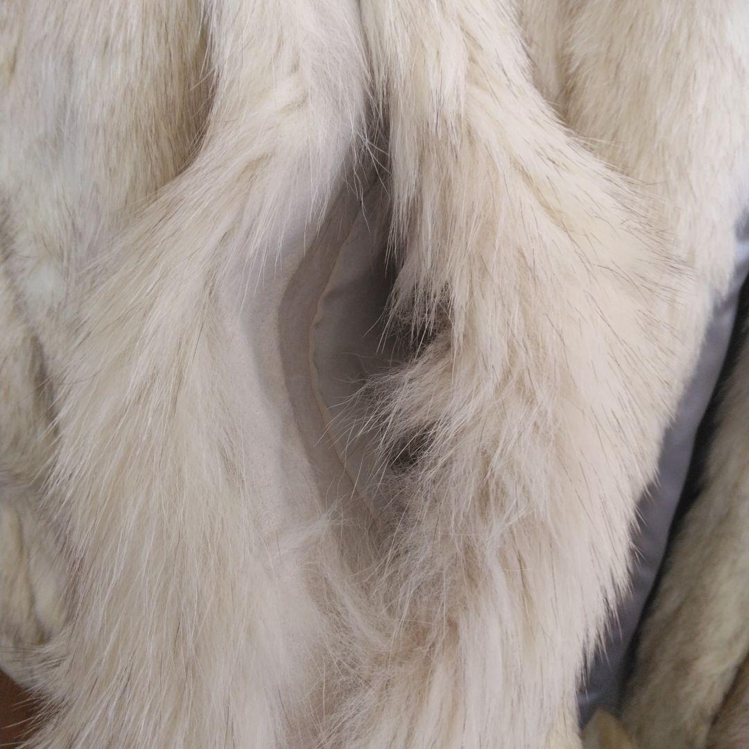 【Molly】未着用❗希少13号サガフォックス 肉厚高級毛皮 ファーコート
