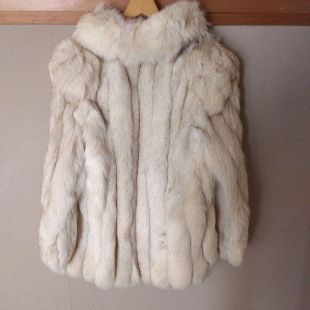 【Molly】未着用❗希少13号サガフォックス 肉厚高級毛皮 ファーコート