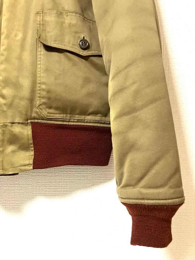 BUZZ RICKSON’S フライトジャケットB-10 赤リブ　サイズ40