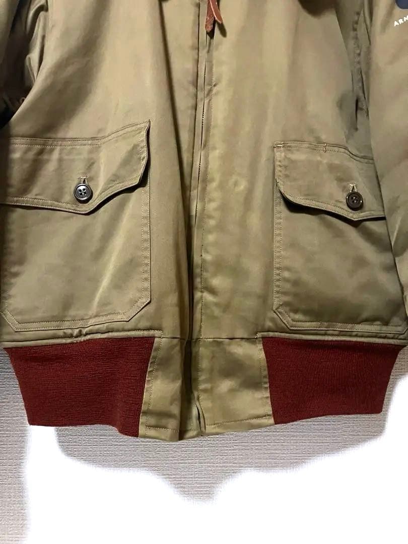 BUZZ RICKSON’S フライトジャケットB-10 赤リブ　サイズ40