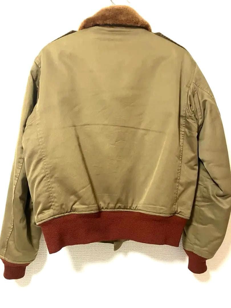 BUZZ RICKSON’S フライトジャケットB-10 赤リブ　サイズ40