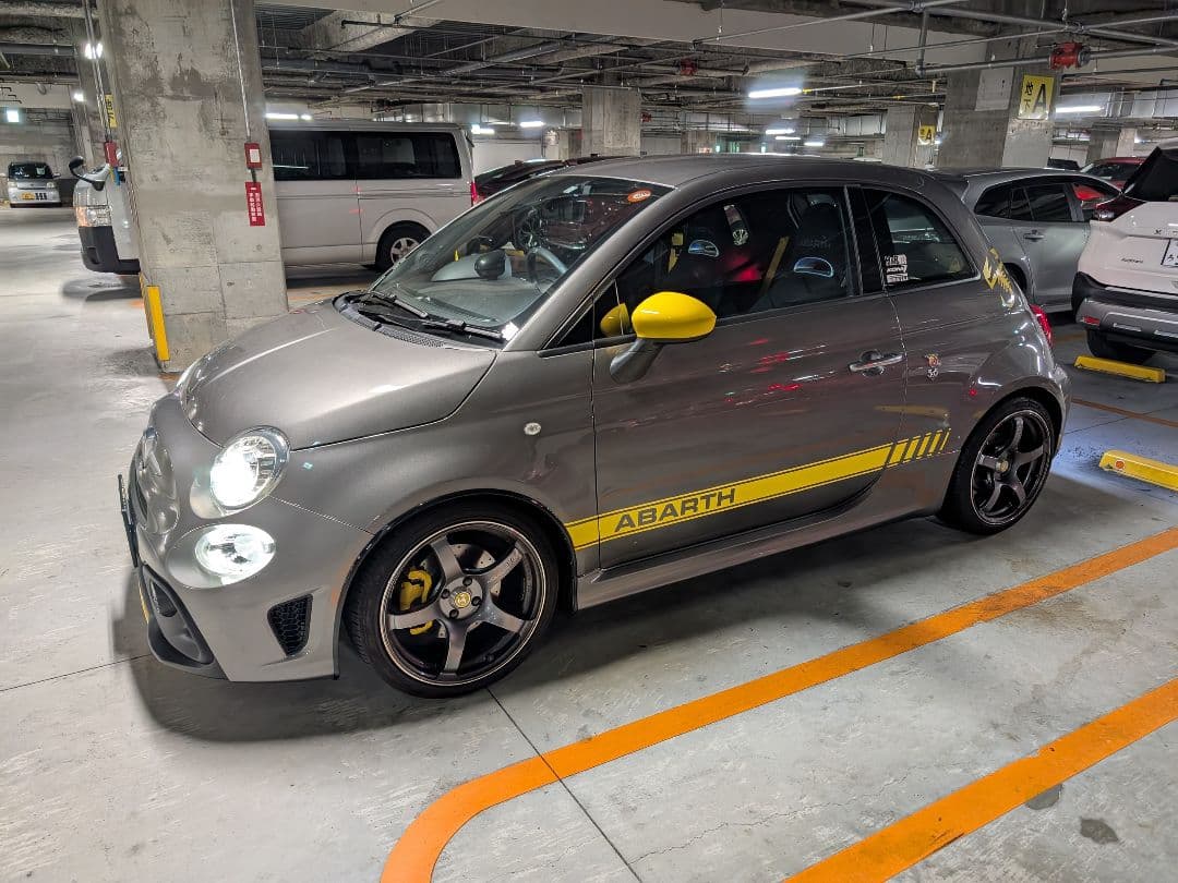 【〜9/19特典付】極美品ADVAN TC-4 17インチ4穴PCD98アバルト