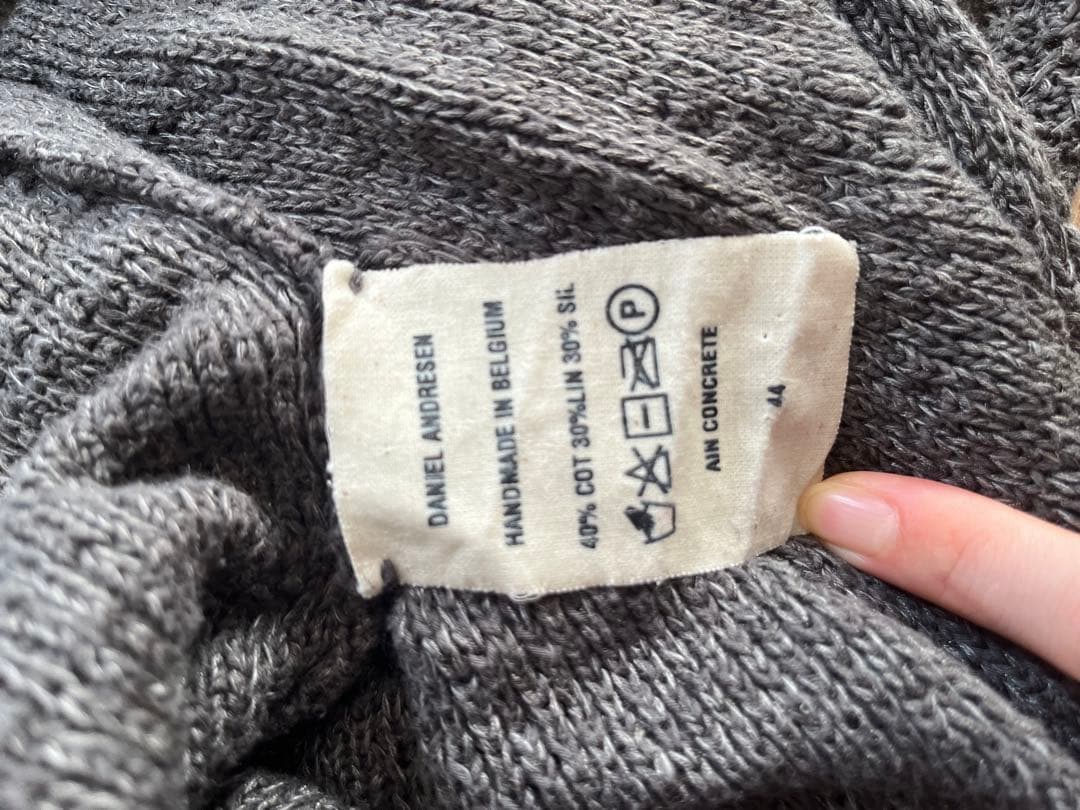 Daniel andresnフードカーディガン