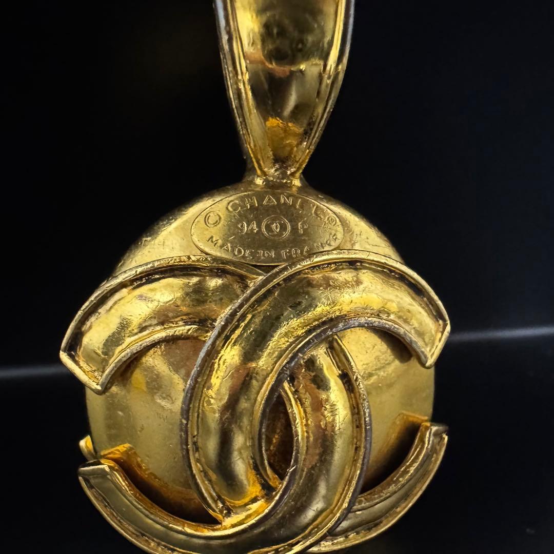 CHANEL シャネル 【3715D】 ネックレス トップ ココマーク ゴールド