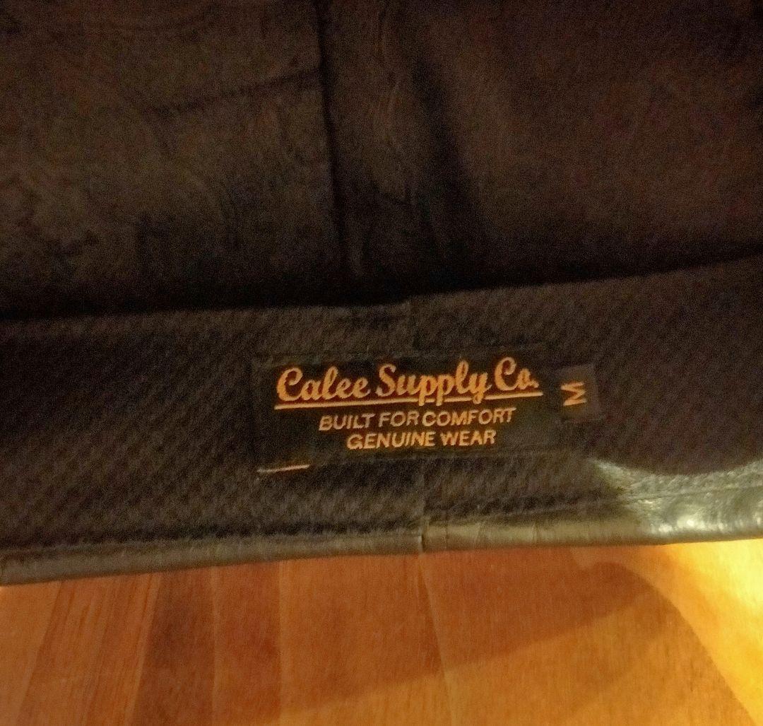 CALEE レザーキャスケット　アメカジ　ルード