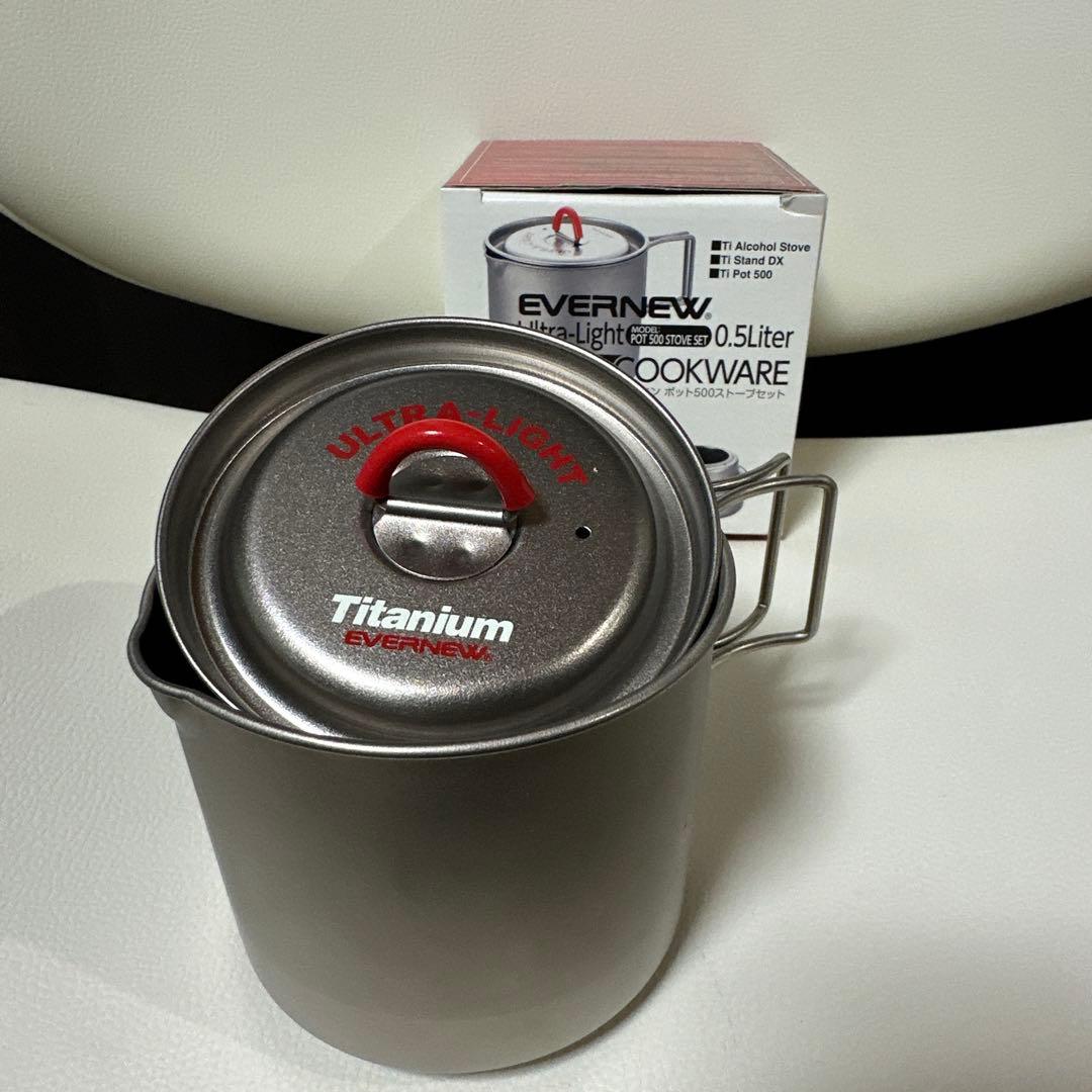 EVERNEW S Pot500 チタン クッカーセット
