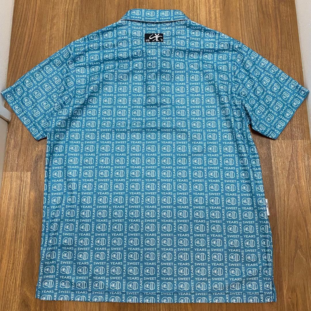 【SY32 SWEET YEARS】ポロシャツ XL ブルー