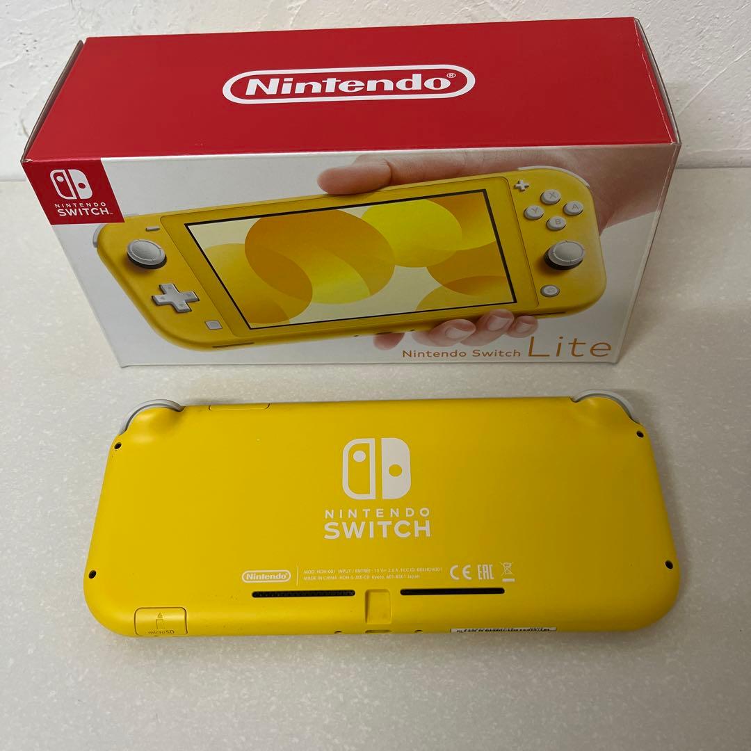 【ジャンク品】Switch Light 本体　スイッチライト イエロー