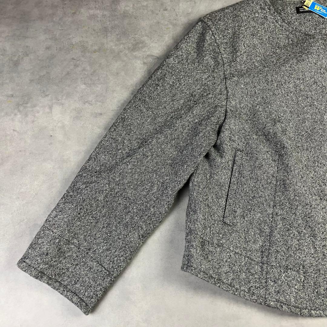 クラシアンドトリップスパブリッシング ツイード ノーカラージャケット アシメ