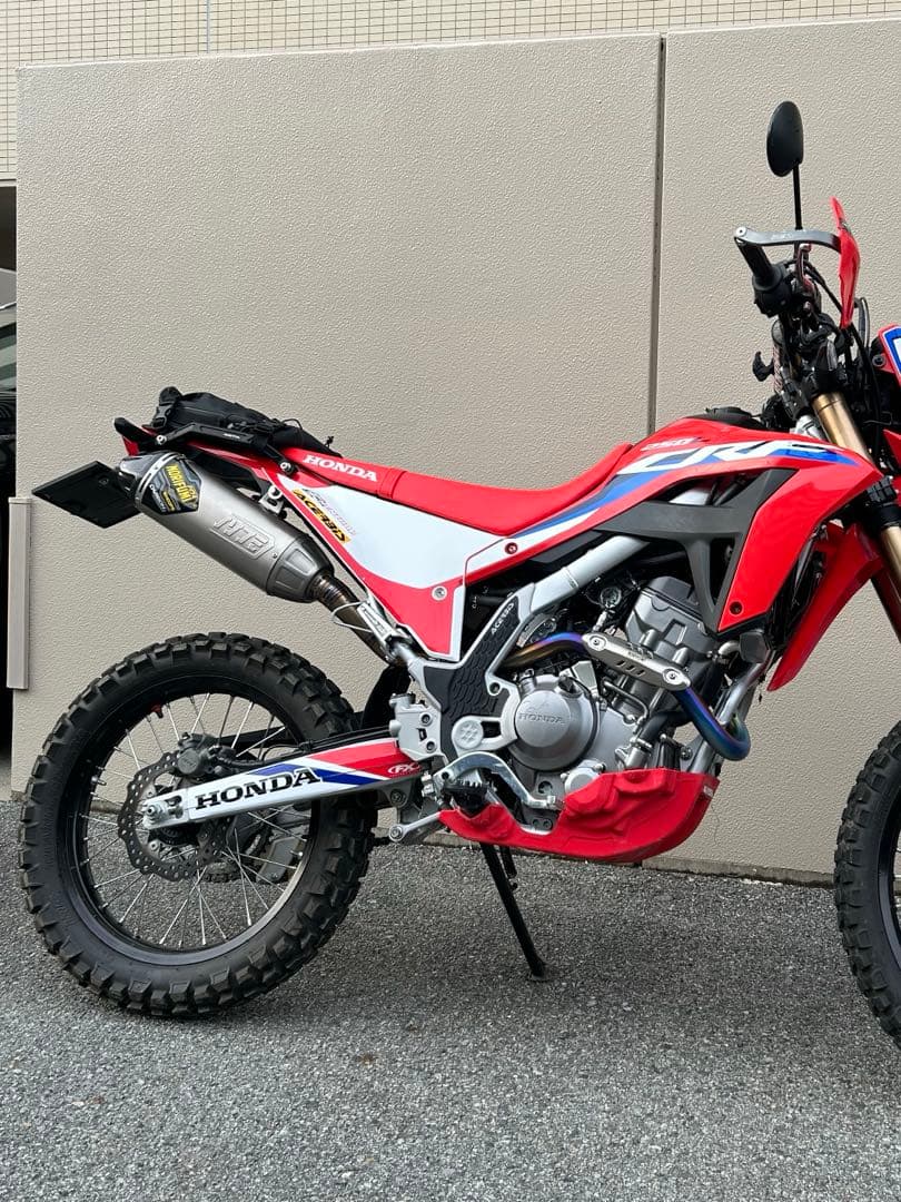 CRF250L MD47 NORIFUMIノリフミチタンカーボンフルエキマフラー