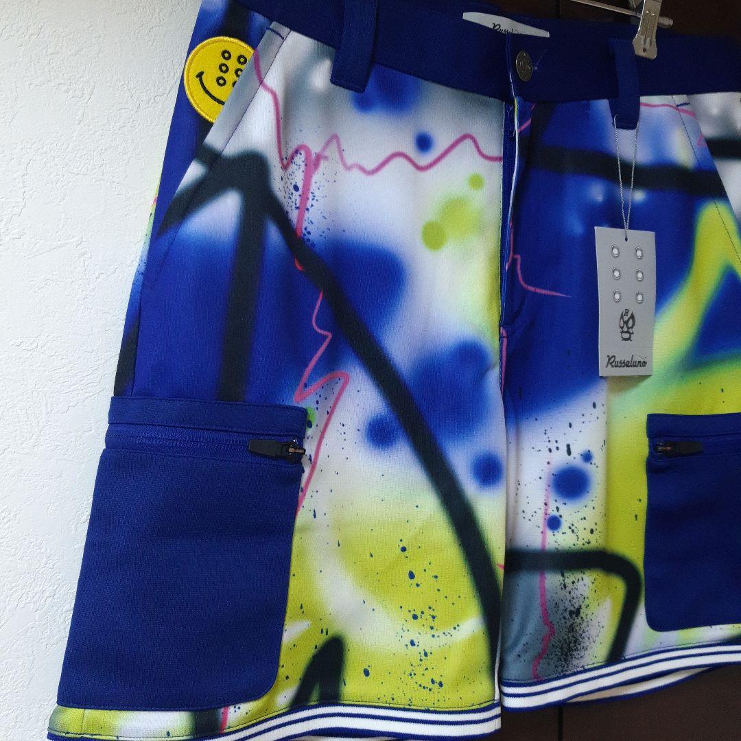 新品　ラッセルノ Russeluno Golf ハーフパンツ　メンズ