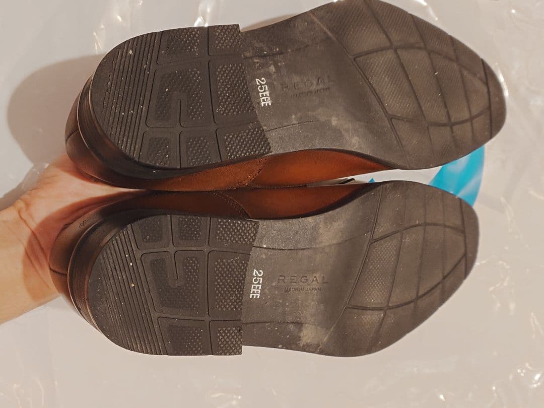 REGAL ブラウン 革靴 ストレートチップ GORE-TEX