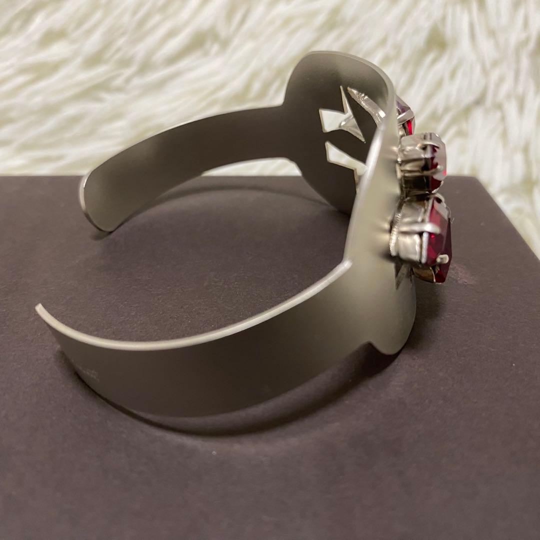 【美品✨】ジャンポールゴルチエ バングル スワロフスキー シャム