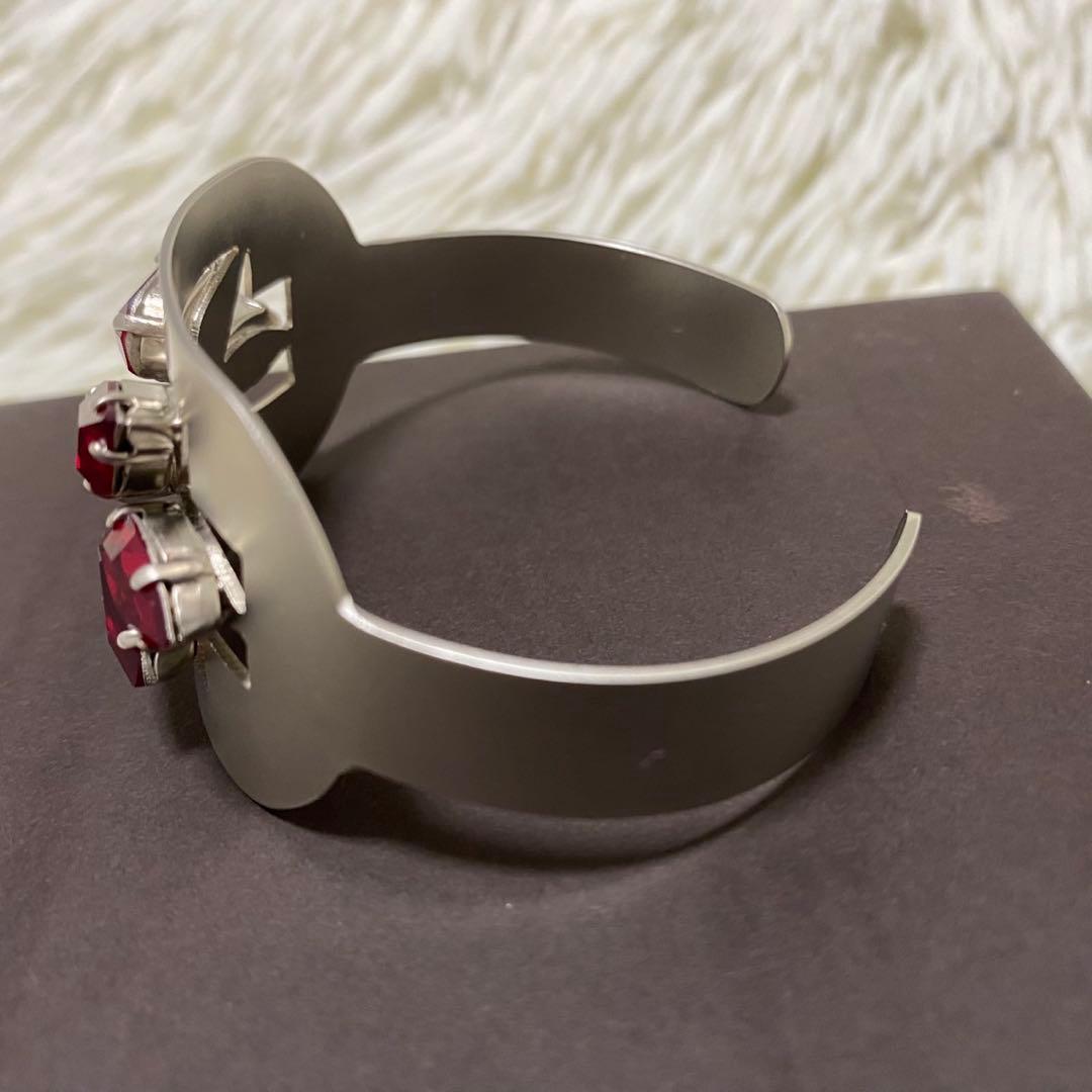 【美品✨】ジャンポールゴルチエ バングル スワロフスキー シャム