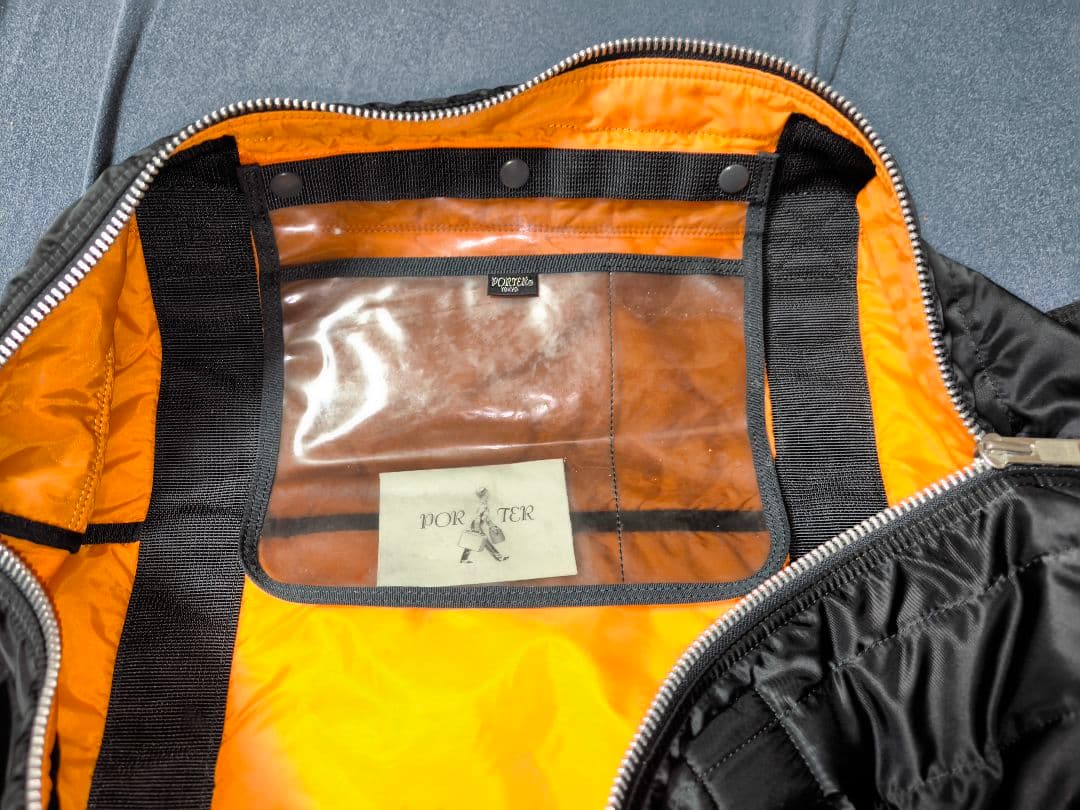 PORTER ブラック ドラムバッグ　廃盤　XL