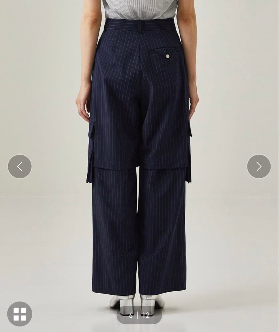 UNITED TOKYO コンセクティブ2WAYパンツ サイズ2 ネイビー