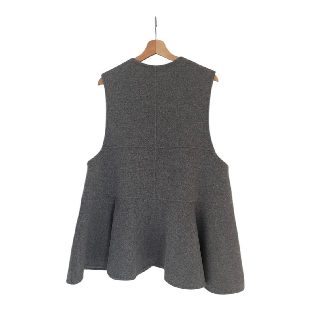 GIRLISH St.cecilia ガーリッシュ　リバーウールフレアジレ