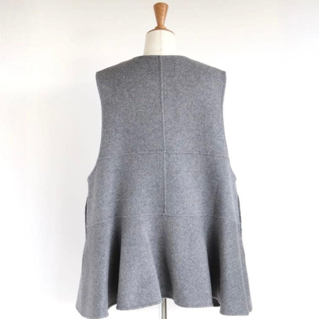 GIRLISH St.cecilia ガーリッシュ　リバーウールフレアジレ