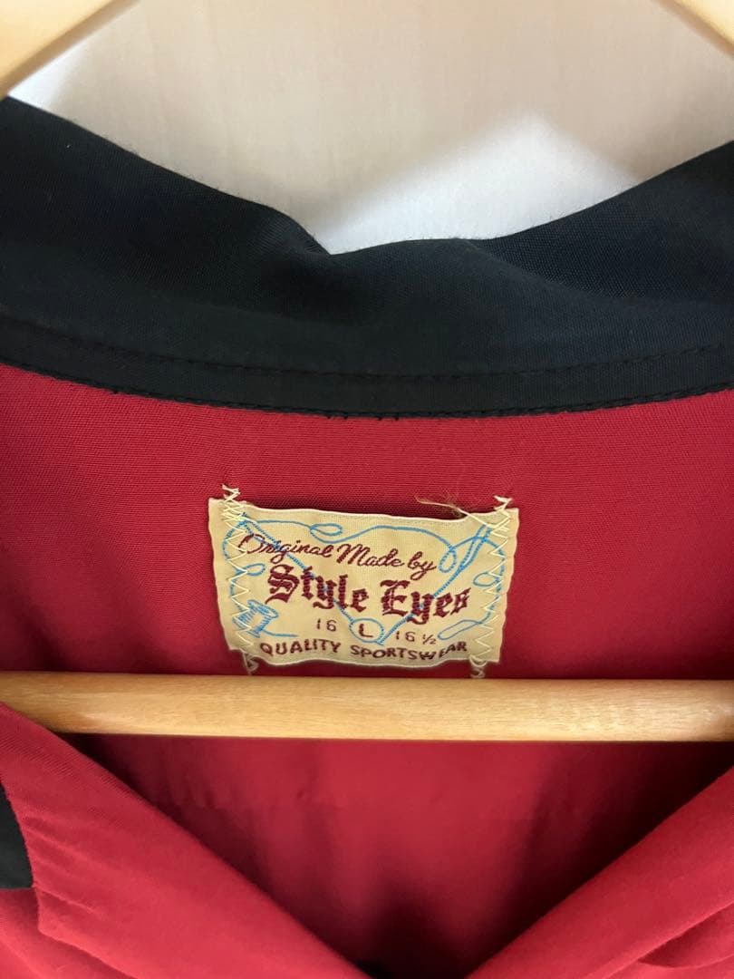 スタイルアイズ　ボウリングシャツ　Lサイズ