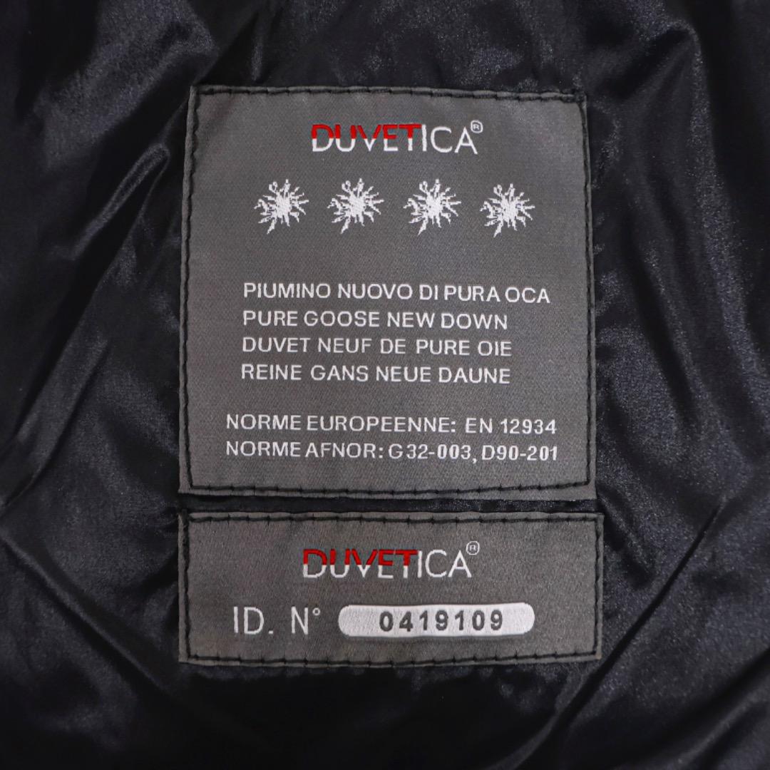 H3830-5◾️デュベティカ　ファー付ダウンベスト ブラック