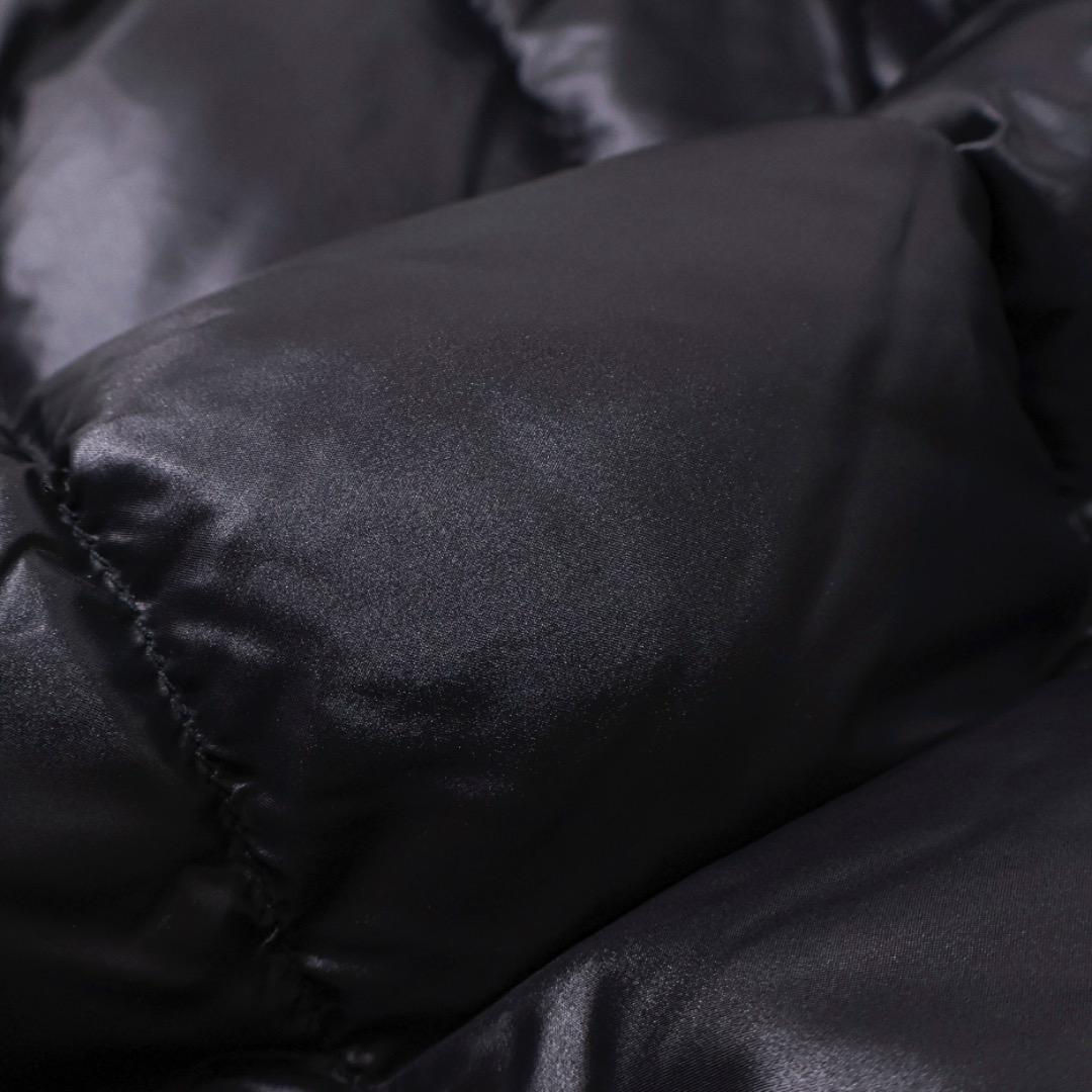 H3830-5◾️デュベティカ　ファー付ダウンベスト ブラック