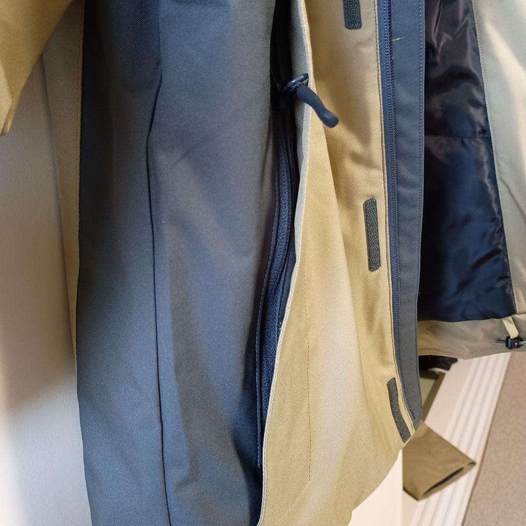 Phenix アウトドアジャケット 黒/ベージュ